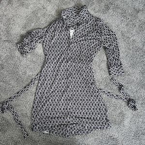 NWT L'Agence Chain Print dress. Never worn